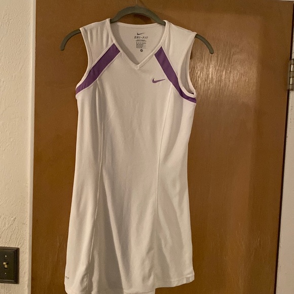 Nike Other - Nike dri-fit girls medium 10/12 dress.  Great for sports.  White/purple